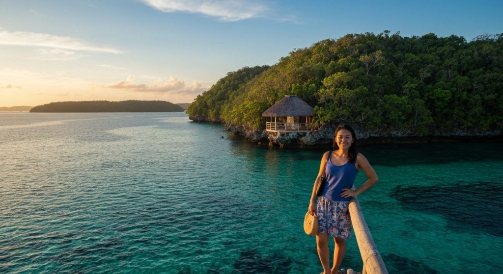 raja ampat private liveaboard — Photorealistic editorial travel photograph relevant to: The exact-domain authority for '