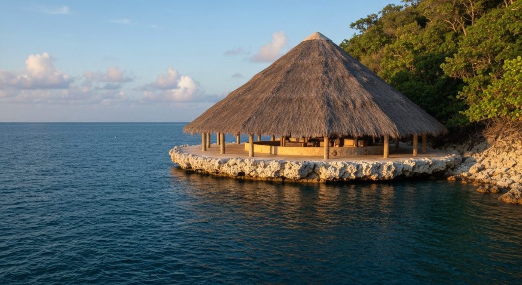 what marine life can you see on private raja ampat tours — Photorealistic editorial travel photograph relevant to: The e